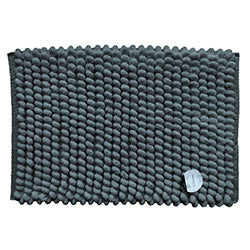 ALFOMBRA  BUCLE GRIS OSCURO. 40x60CM