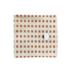 FUNDA ALMOHADON ALGODÓN 40x40CM LINEAS NARANJA