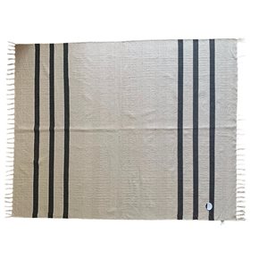 ALFOMBRA 150X210CM FLECOS GUARDA NATURAL Y CARBON