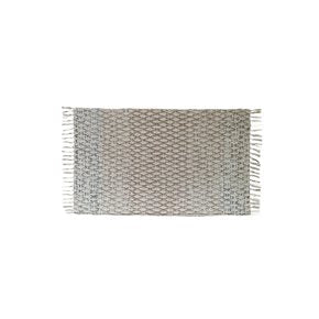 ALFOMBRA 69X114CM FLECOS ROMBO ARENA