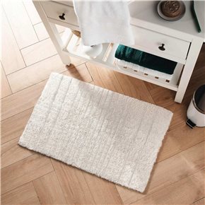 ALFOMBRA 50X80CM ANGORA BLANCA