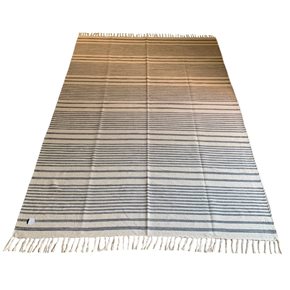 ALFOMBRA C/FLECOS 200X285CM LÍNEAS