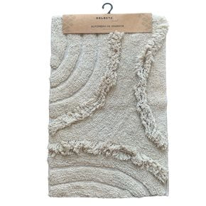 ALFOMBRA FLEECE C/FLECOS 50X80CM CIRCULOS