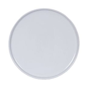 PLATO DE MESA D27CM BORDE RECTO BLANCO