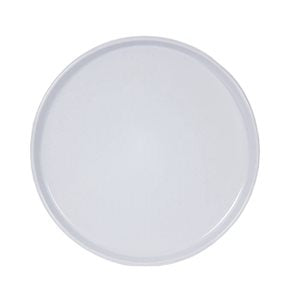 PLATO DE POSTRE D20CM BORDE RECTO BLANCO