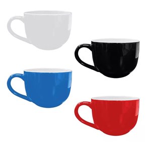 MUG 475ML BOMBE INTERIOR BLANCO/EXTERIOR SURTIDO