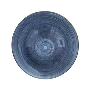 PLATO DE MESA CERAMICA D27CM LONDRES AZUL