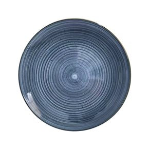 PLATO DE POSTRE CERAMICA D20CM LONDRES AZUL