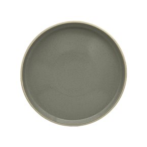 PLATO DE MESA D27x3CM VERDE SALVIA