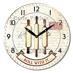 RELOJ DE PARED 28.8X3.5CM PALOTES