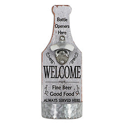 DESTAPADOR C/DEPOSITO MDF/GALVAN 11X30X6CM WELCOME