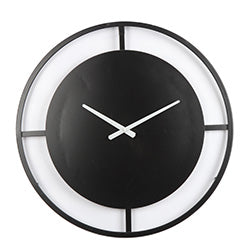 RELOJ DE PARED HIERRO D60x5CM PERFORADO SIN NUMERO