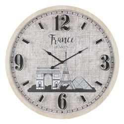 RELOJ DE PARED MDF D60X6CM FRANCE