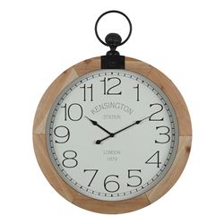 RELOJ DE PARED MDF 60X77X7CM CON ARGOLLA