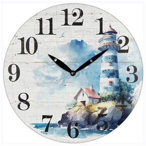 RELOJ DE PARED MDF D28.8X3.5CM FARO PLAYA