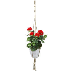 ARBUSTO 96CM COLGANTE GERANIUM C/ 44 HOJAS