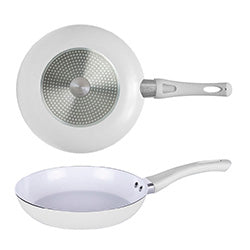 SARTEN 1.62L  P/ INDUCCION VERONA BLANCO. D28/H4.7CM