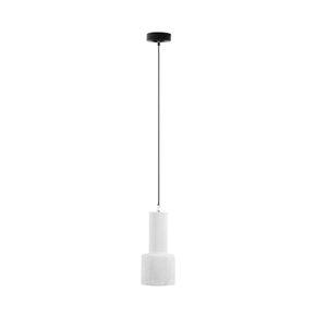 LAMPARA DE TECHO PANTALLA SIMIL CEMENTO 12X12X27CM