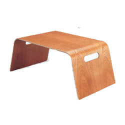 MESA DE CAMA RECT MEDERA CLARA C/ASAS 56X31X22