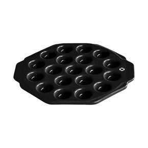 PROVOLONERA 26.5X22/H2.6CM CERAMICA NEGRO