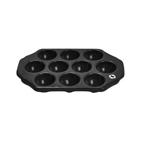 PROVOLONERA RECT 18.4X11.8/H2.4CM NEGRO