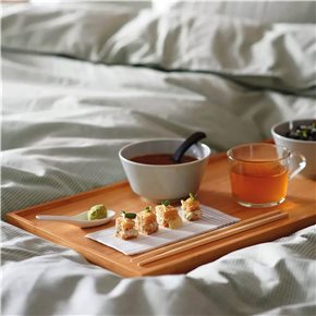 BANDEJA DE CAMA AJUSTABLE 50X30X21CM PLEGABLE