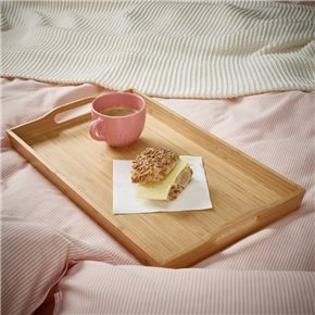 BANDEJA C/ASAS 52*32*H8CM BAMBOO