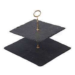 PIEDRA RECTANGULAR SERVICIO 2 NIVELES. 25X25/30X30CM H20CM