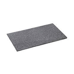 TABLA RECTANGULAR 30X12X1.5CM GRANITO NEGRO