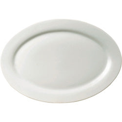 FUENTE OVAL D25.4CM PORCELANA BLANCA SELECTA