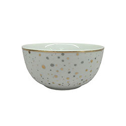 BOWL REDONDO 14CM LUNARES DORADOS SELECTA
