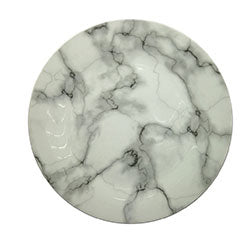 PLATO REDONDO LLANO 27CM DISEÑO MARMOL SELECTA