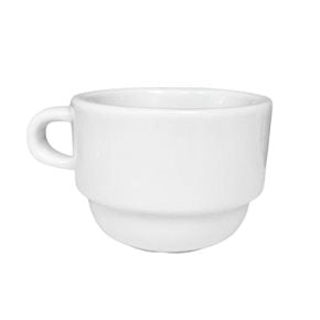 TAZA DE CAFÉ 100ML BLANCO PORCELANA SELECTA