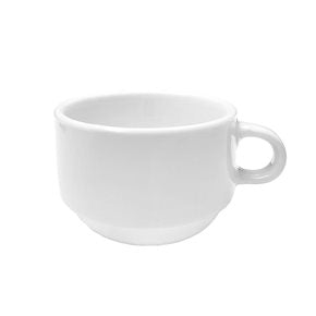 TAZA DE TE 230ML BLANCO PORCELANA SELECTA