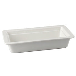 FUENTE DE PORCELANA 32.5X17.5X6.5CM BLANCO
