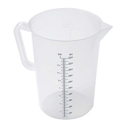 JARRA 2000ML MEDIDORA PLAST.  SUNNEX