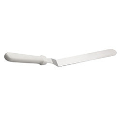 ESPATUL A.INOX 25.5CM MANGO PLAS BCO SUNNEX