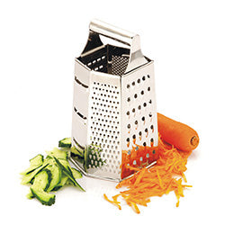 RALLADOR 6 LADOS ACERO INOXIDABLE H23CM