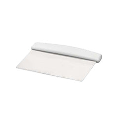 CORNET ACERO MANGO PLASTICO BLANC. 8x16CM