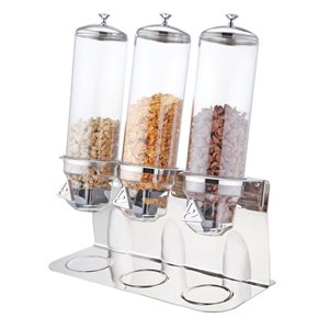DISPENSADOR DE CEREALES TRIPLE  4LTR X 3