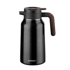 TERMO DE ACERO INOX. 2L NEGRO