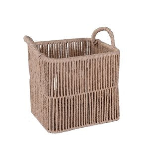 CESTO 27X27X25CM RATAN NATURAL