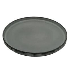 PLATO DE MESA D25CM RAYITAS AQUA