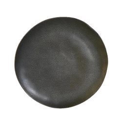 PLATO DE POSTRE D20CM RUSTICO VERDE
