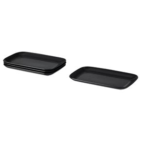 FUENTE CERAMICA 31x18CM IBIZA NEGRO