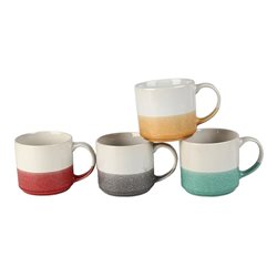 MUG CERAMICA 530ML NATURAL/COLOR