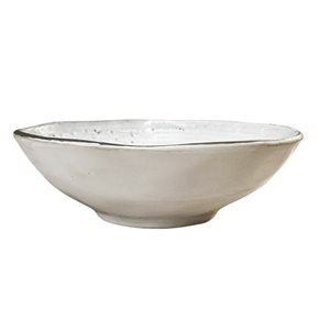 BOWL D15x5CM BLANCO BORDE GRIS