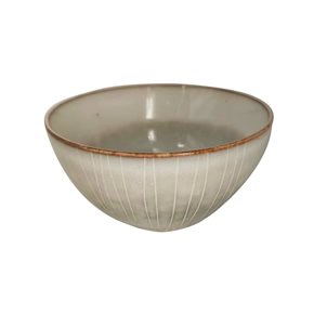 BOWL D18x10CM RAYITAS GRIS