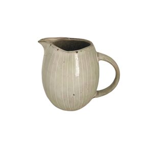 CREMERA D8x11CM RAYITAS GRIS