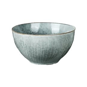 ENSALADERA D24x13CM RAYITAS GRIS